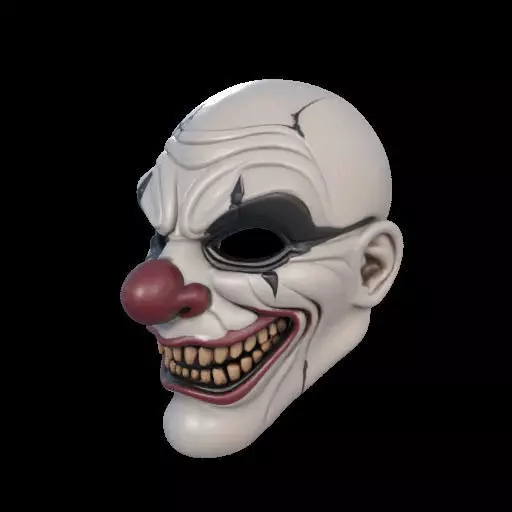 Wearable Terrifier Clown Mask 3D print model_21