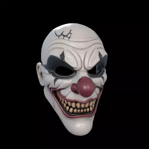 Wearable Terrifier Clown Mask 3D print model_2