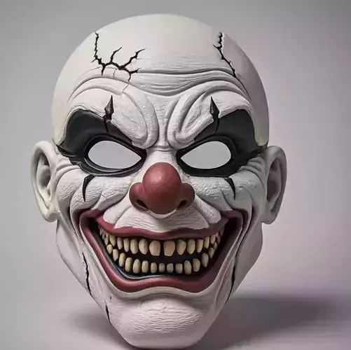 Wearable Terrifier Clown Mask