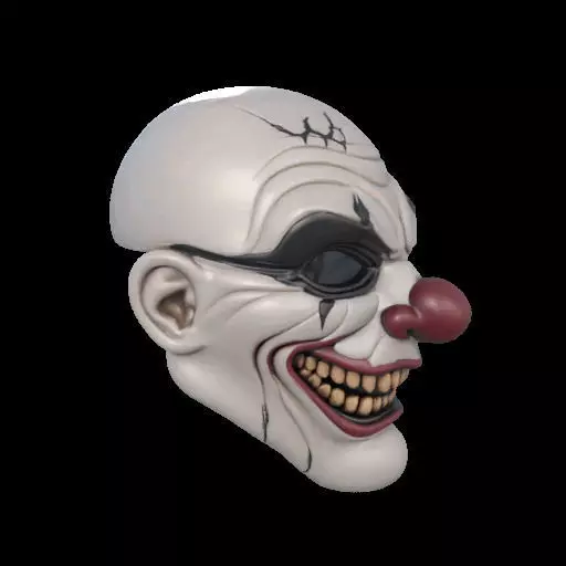 Wearable Terrifier Clown Mask 3D print model_26
