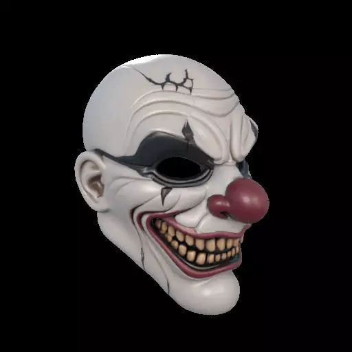 Wearable Terrifier Clown Mask 3D print model_24