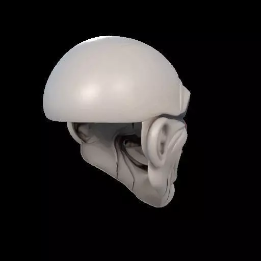 Wearable Terrifier Clown Mask 3D print model_4