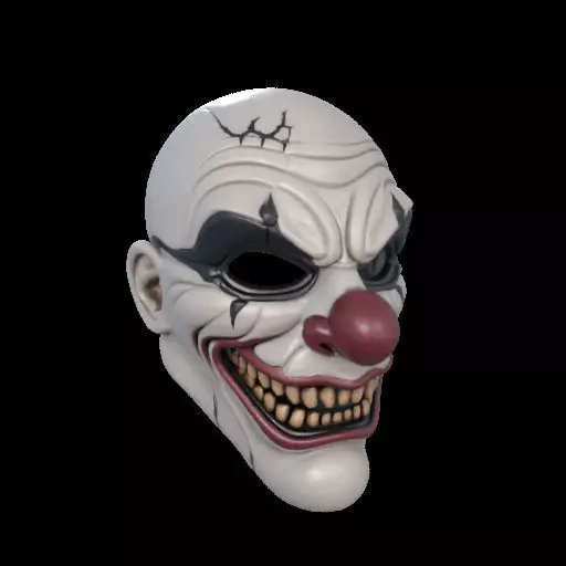 Wearable Terrifier Clown Mask 3D print model_13