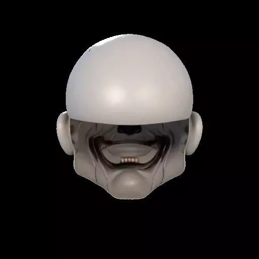 Wearable Terrifier Clown Mask 3D print model_8