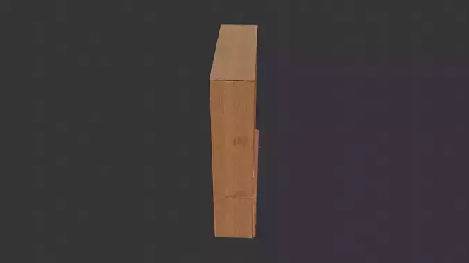 Military Bookshelf Cabinet with Glass Doors