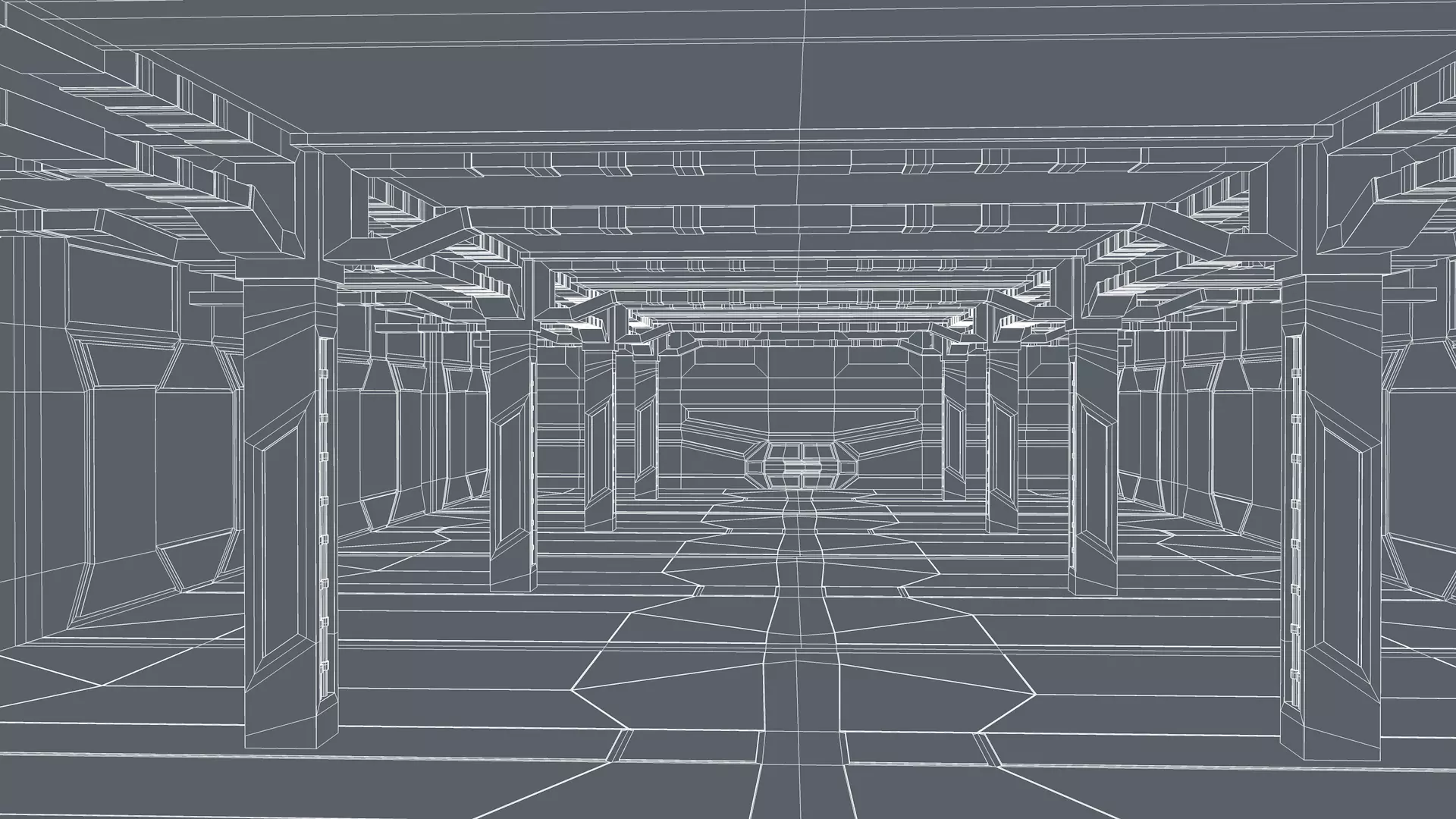 Sci Fi Interior 3D model_8