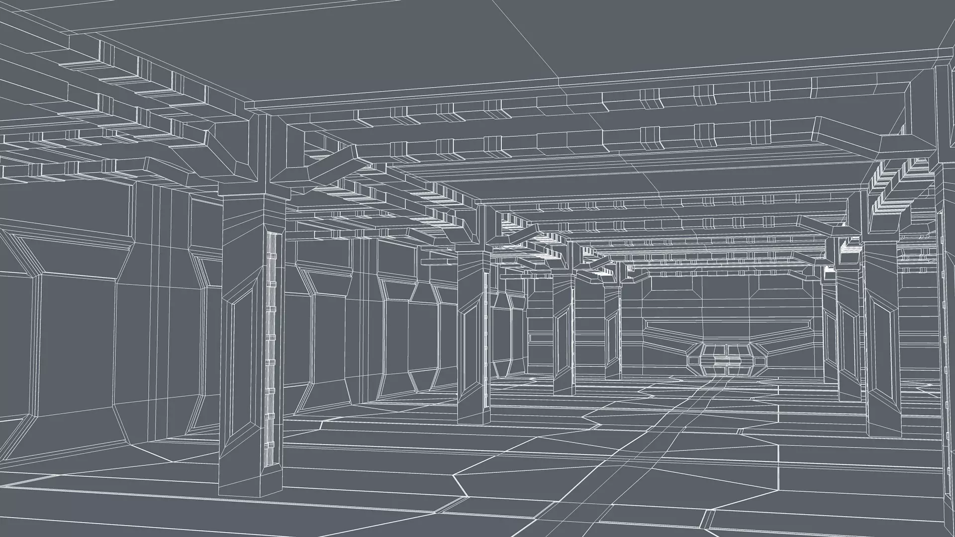 Sci Fi Interior 3D model_12