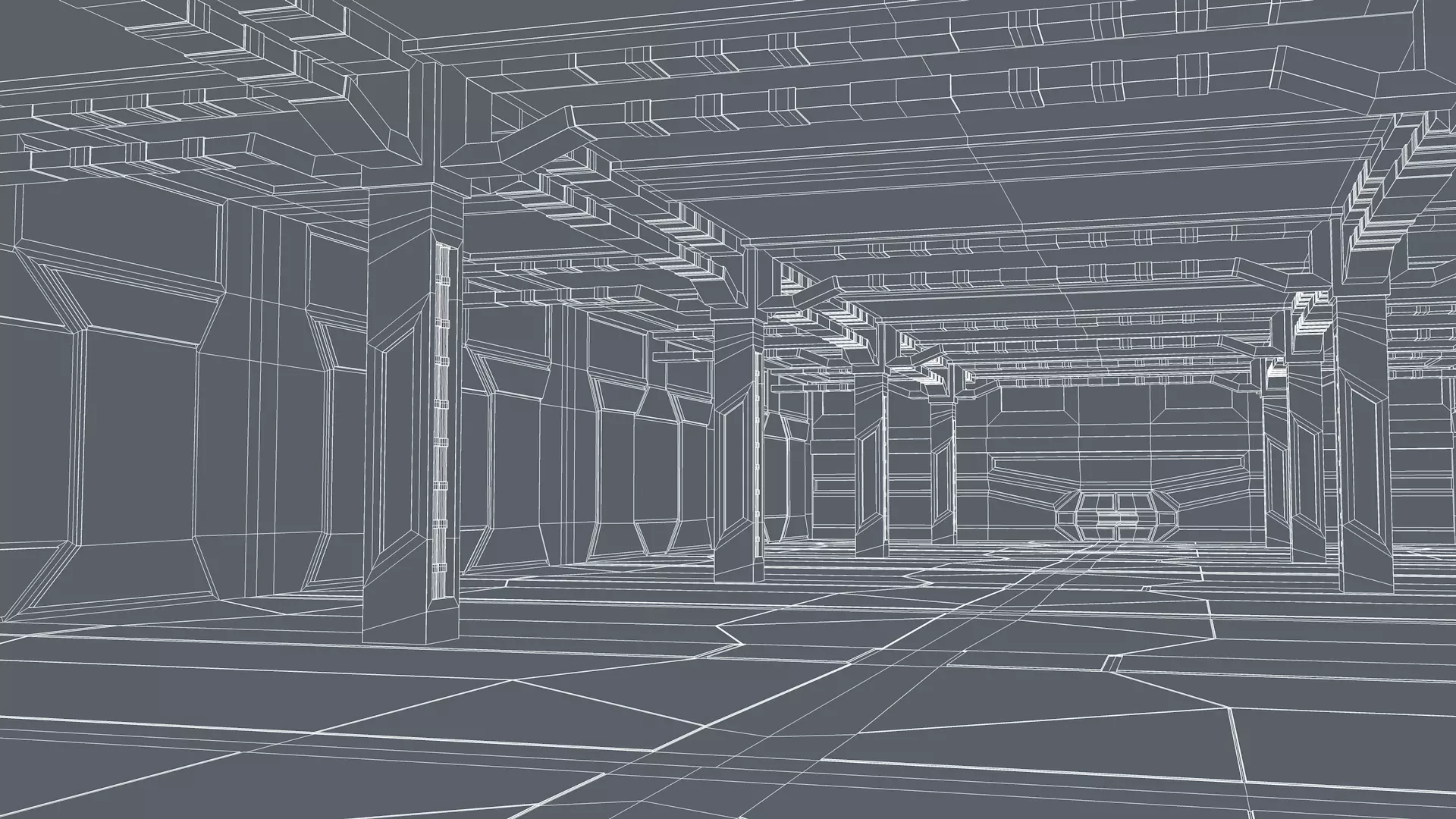 Sci Fi Interior 3D model_11