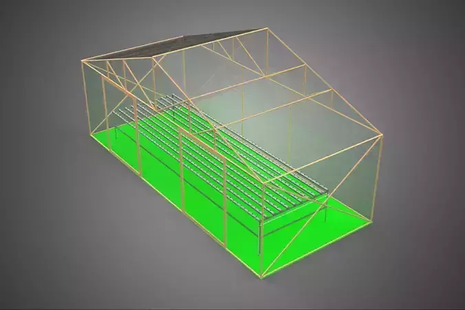 GARDEN HYDROPONIC AEROPONIC GREENHOUSE HOTHOUSE GLASSHOUSE FARM