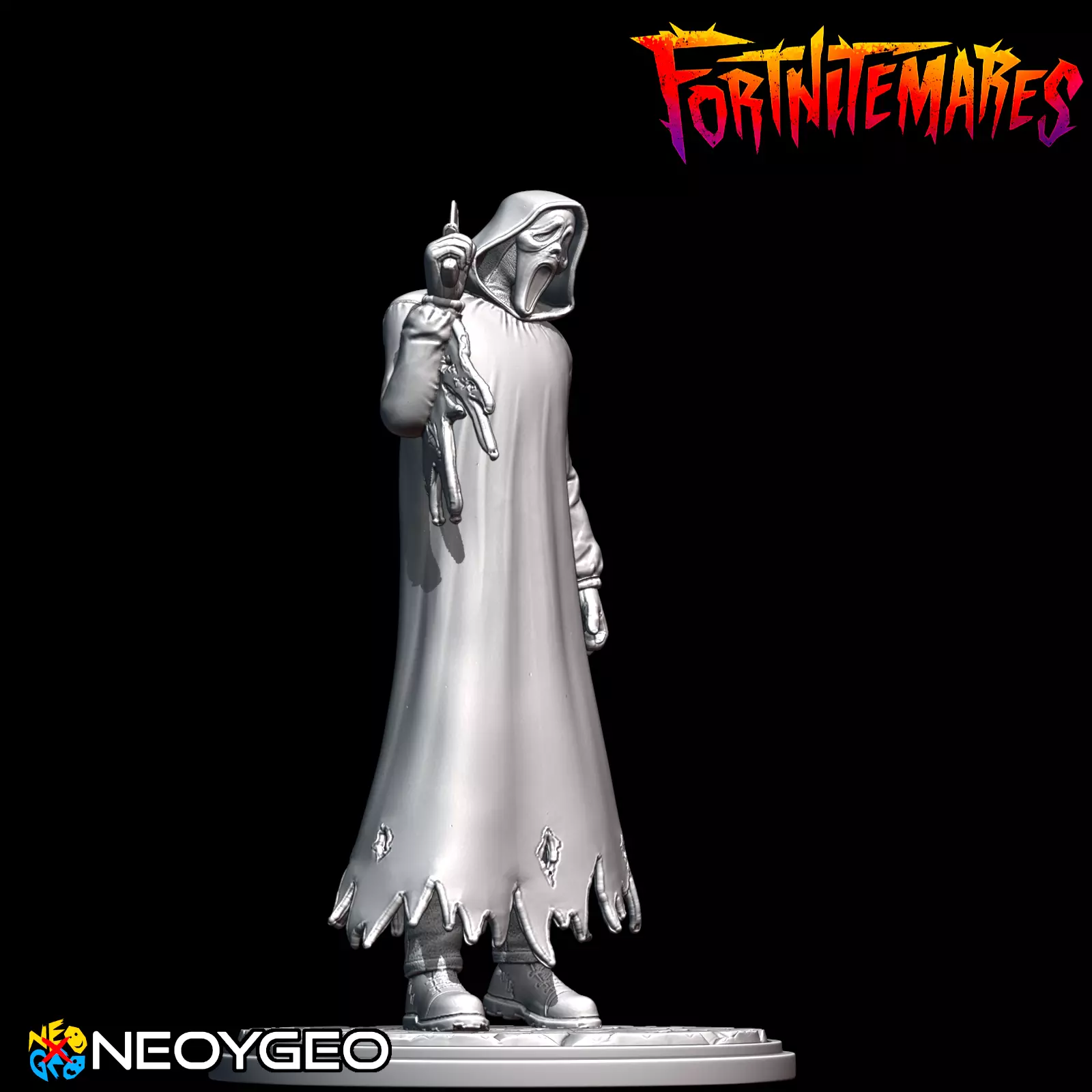 GHOSTFACE - HALLOWEEN - SCREAM - FORTNITE Free 3D print model_2