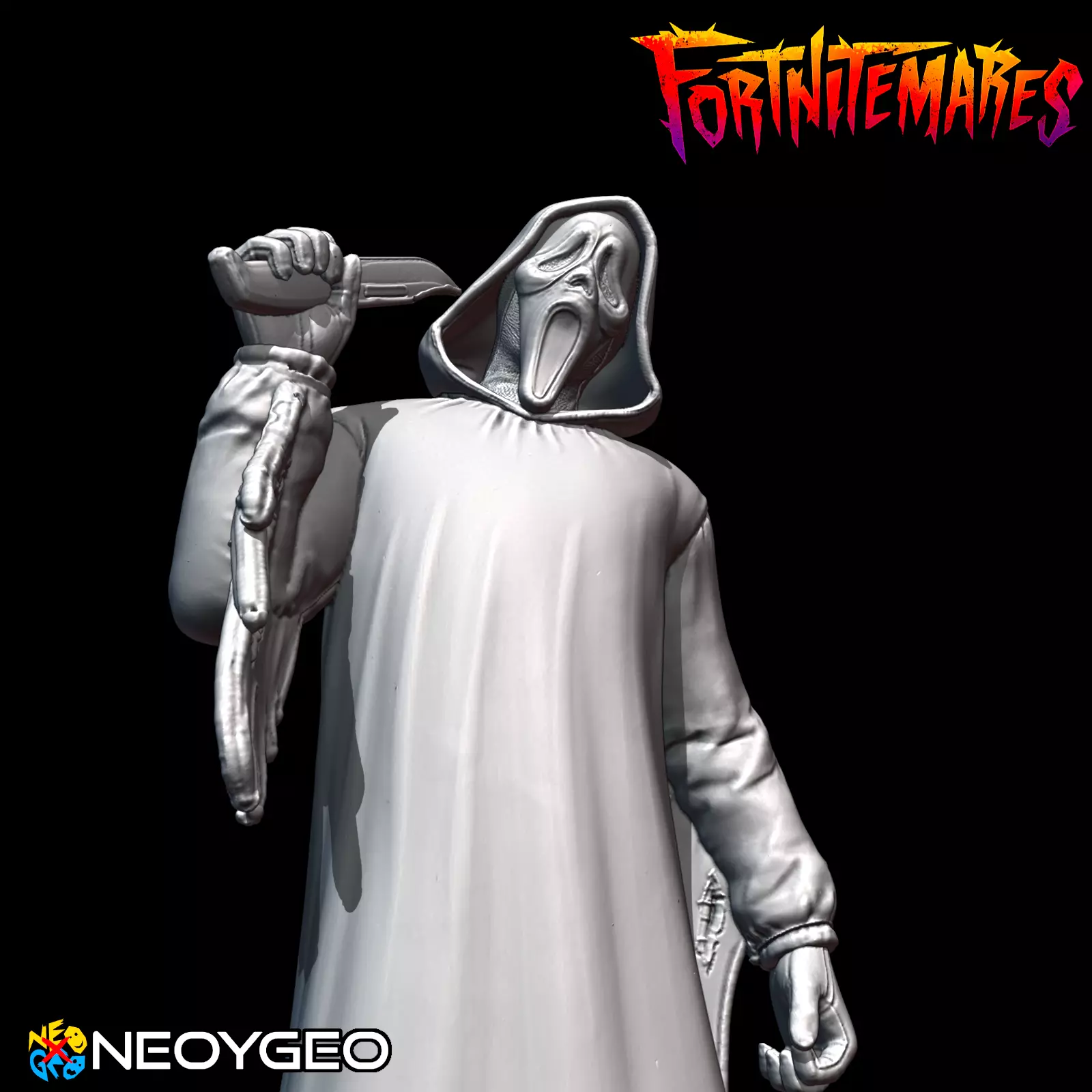 GHOSTFACE - HALLOWEEN - SCREAM - FORTNITE Free 3D print model_0