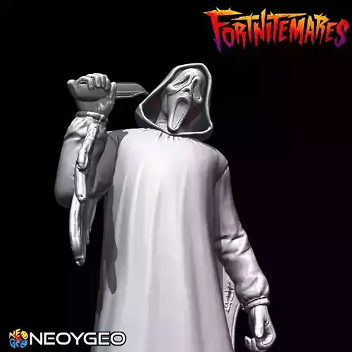 GHOSTFACE - HALLOWEEN - SCREAM - FORTNITE Free 3D print model