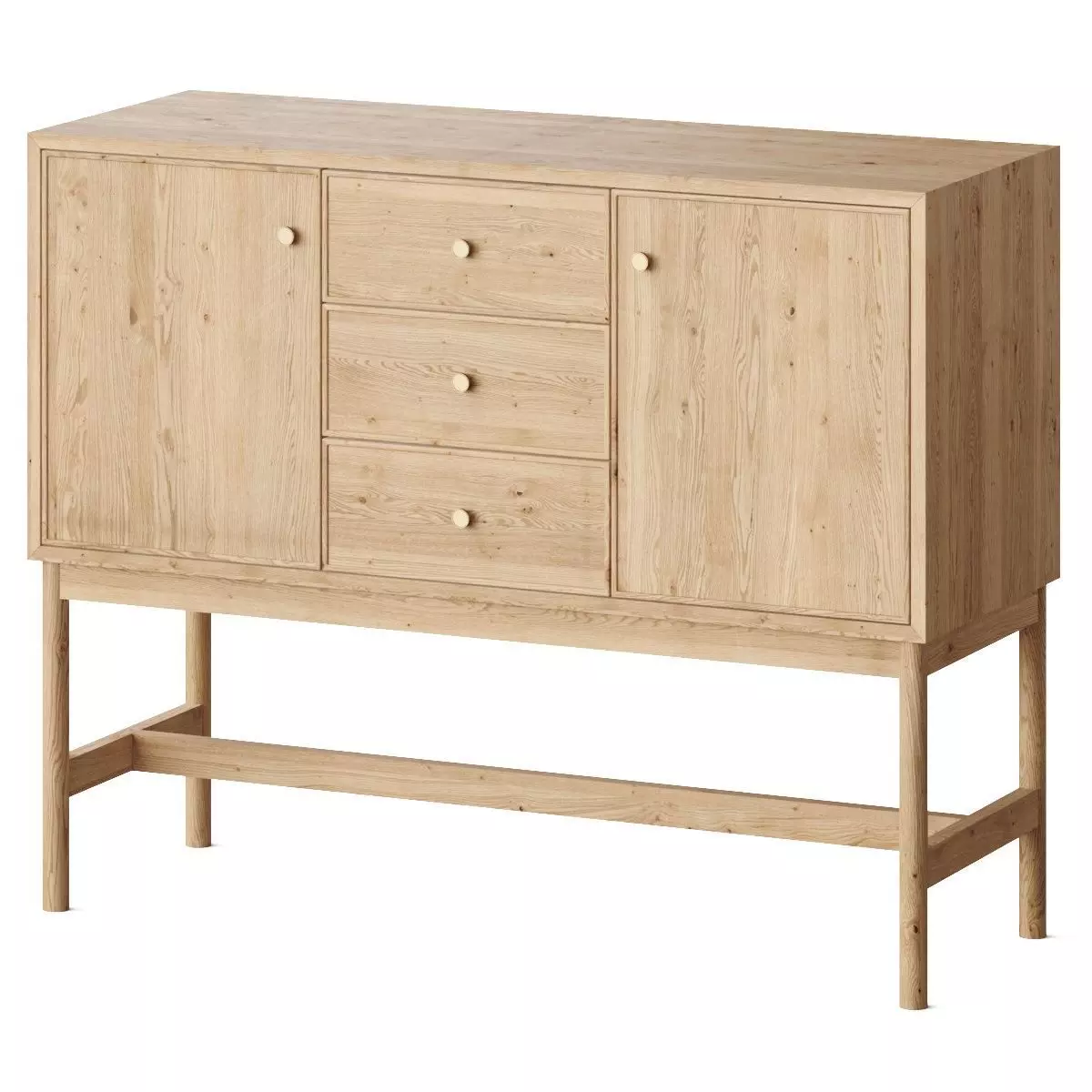 West Elm Siobhan Sideboard 3D model_0