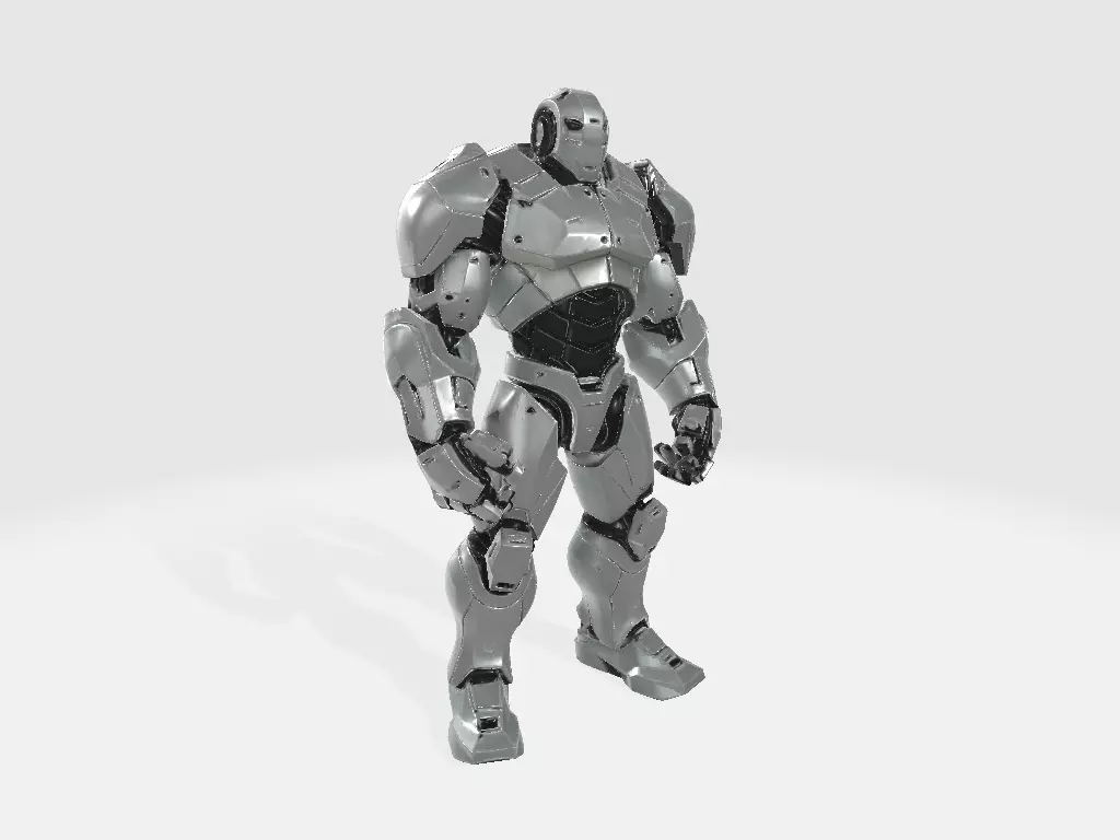 Robot Tank 3D print model_0