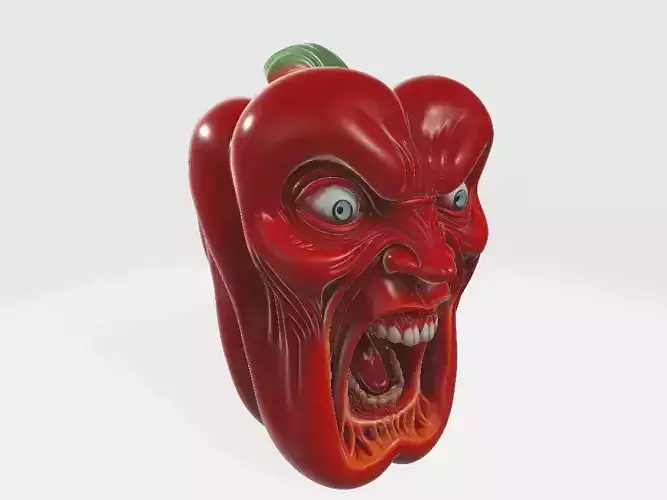 Screaming Fruits Angry Pepper