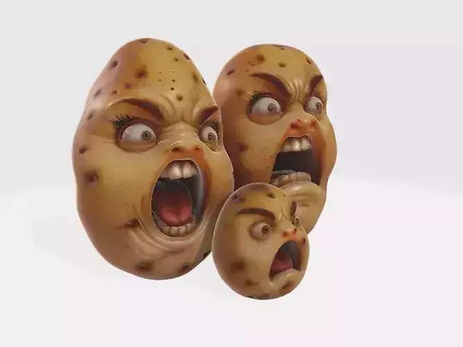 Screaming Fruits Screaming Potato
