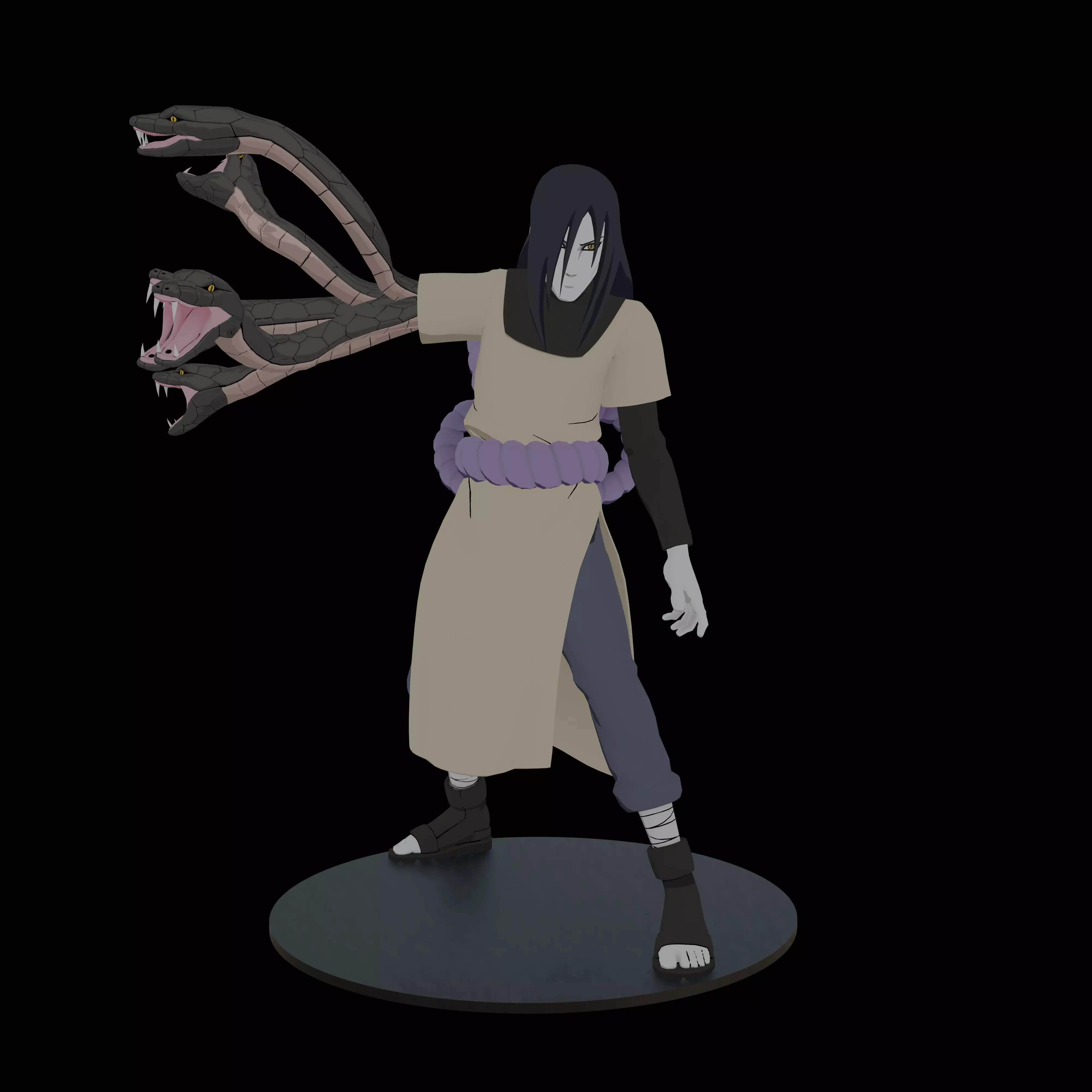 Orochimaru 3D print model