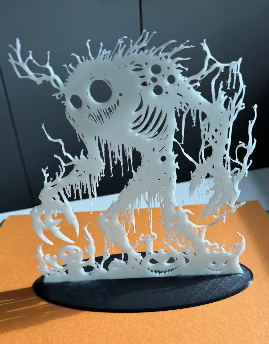 Necro Vine Wraith Silhouette 3D print model_2