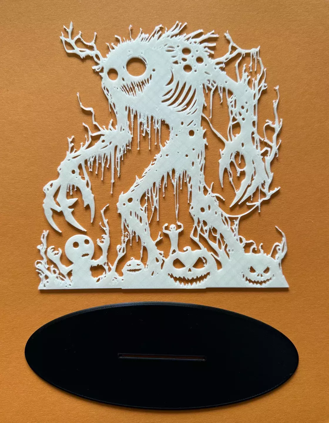 Necro Vine Wraith Silhouette 3D print model_1