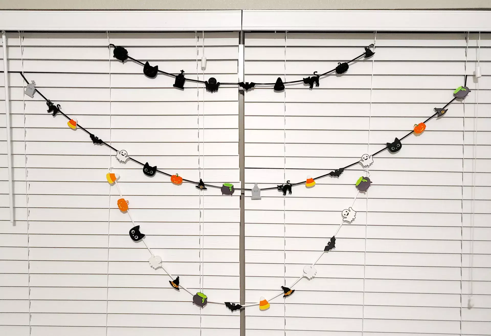 Halloween Garland Icons STL Pack  3D print model_2