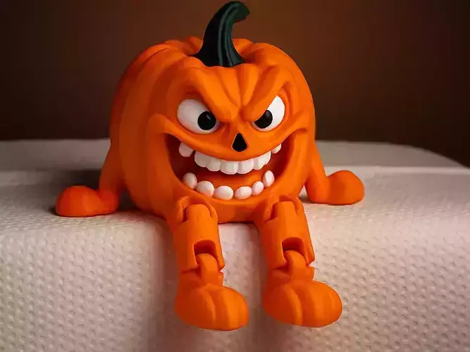Creepy Crawlin  Pumpkin 