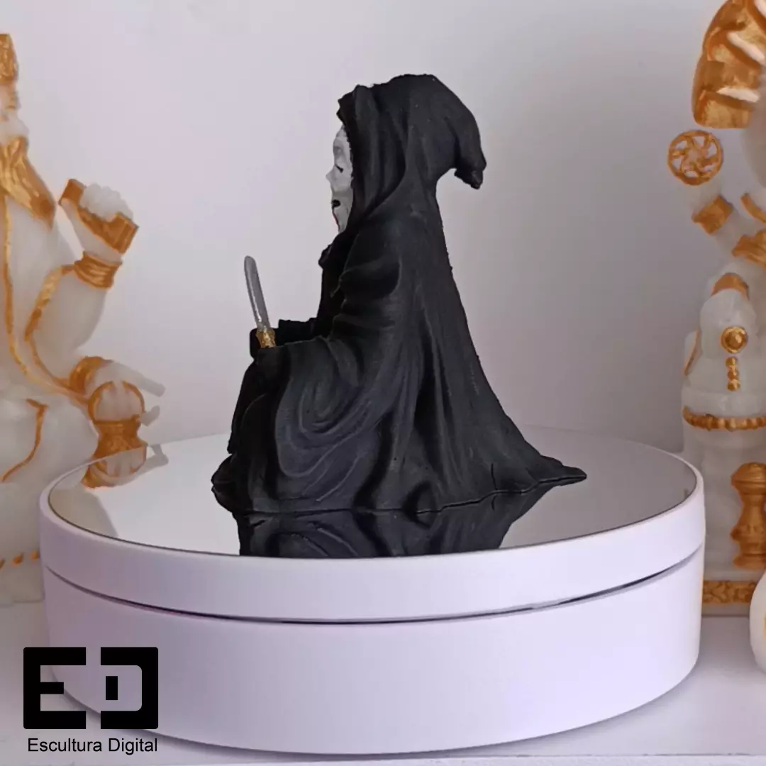 Parody Ghost Mask - Scary Movie 3D print model_4