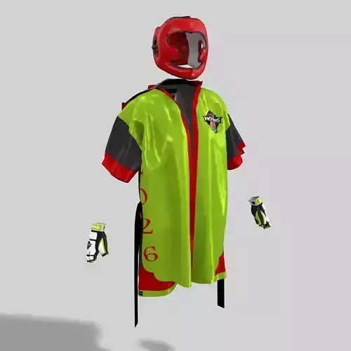 Full Outfit with Gloves Shorts  and Protective Gear ZPRJ 