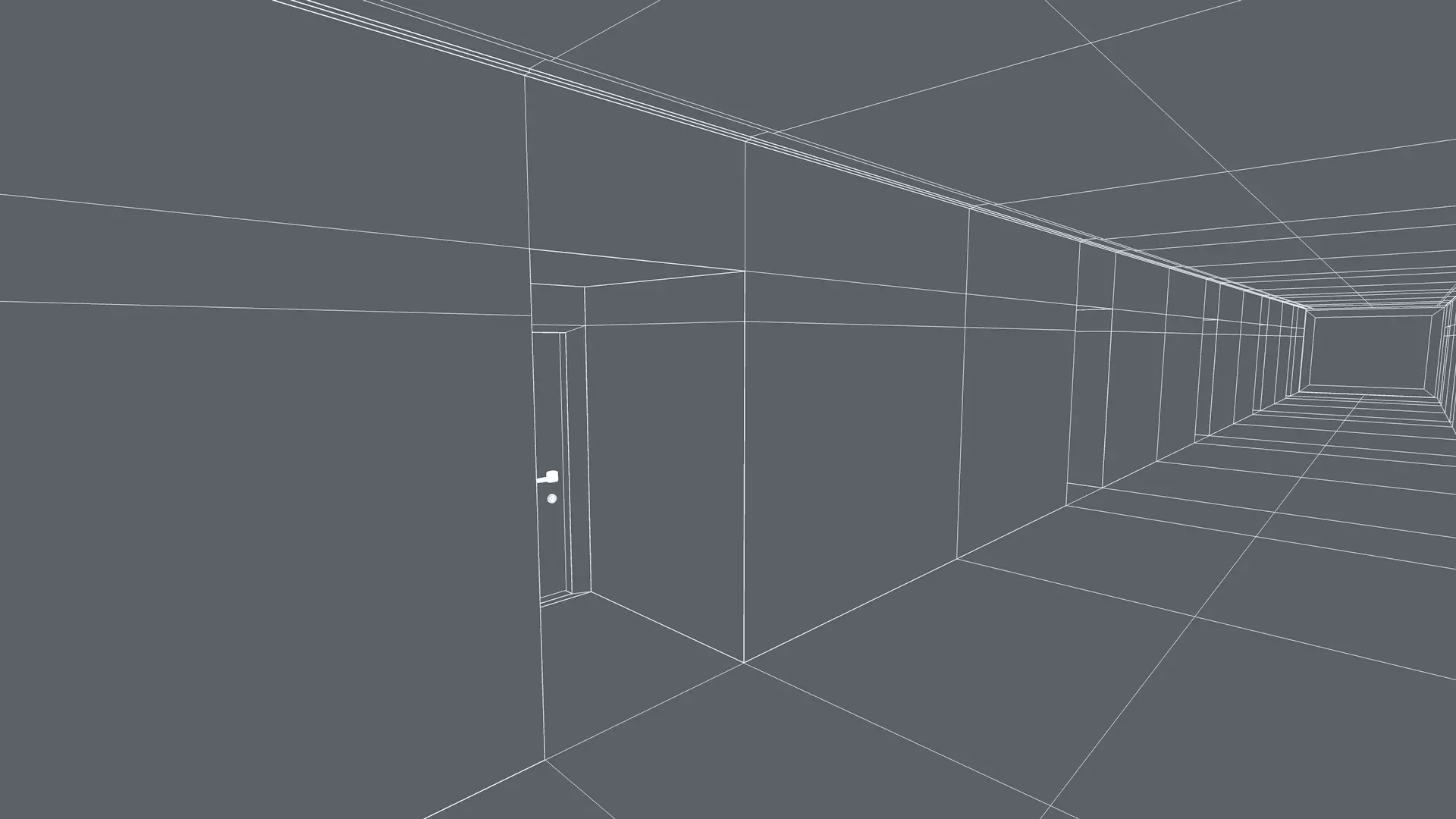 Corridor 3D model_12