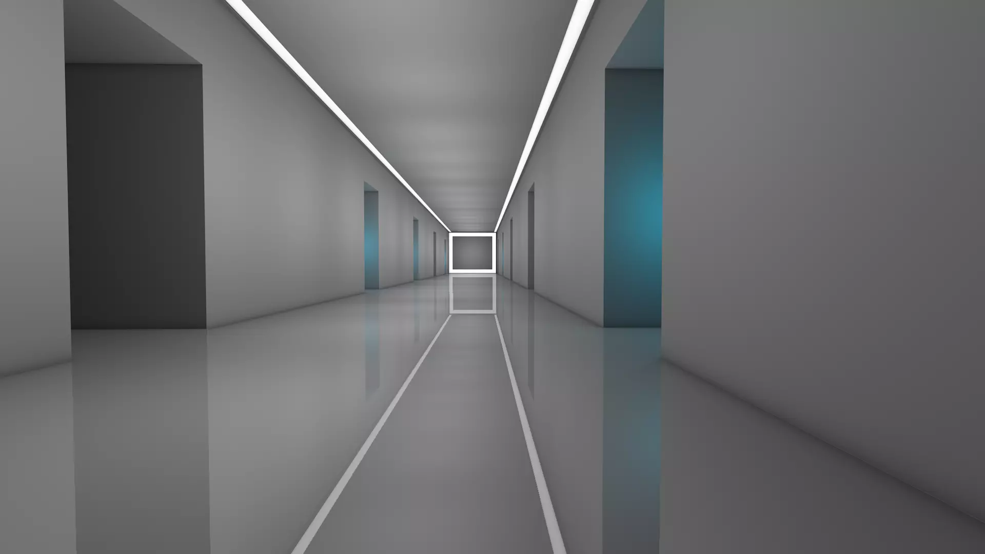 Corridor 3D model_1
