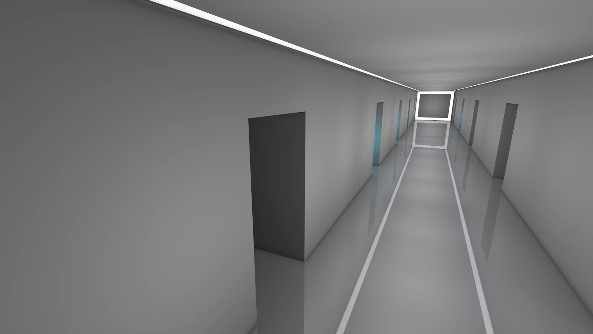 Corridor 3D model_6