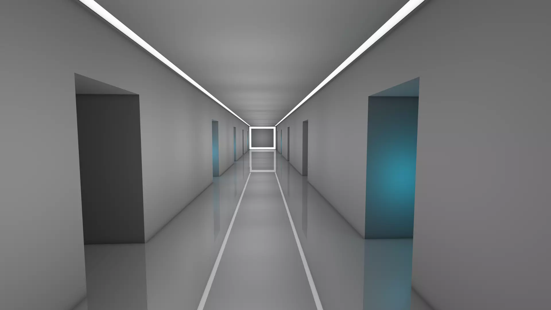 Corridor 3D model_0