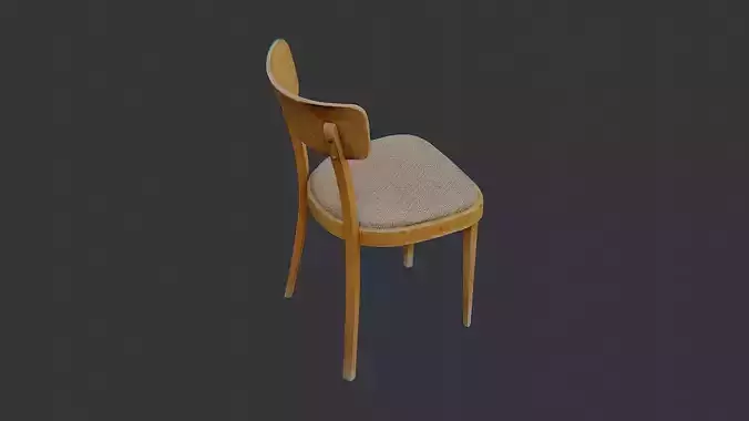 Wooden Fabric Chair for Home Decor
