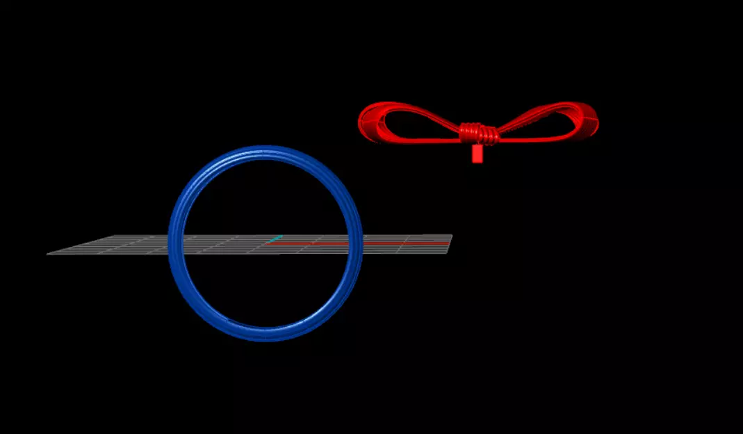 Bow tie ring 3D print model_16