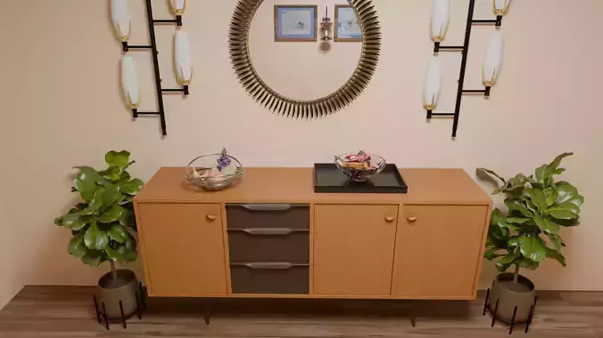 Mid Century Modern Sideboard