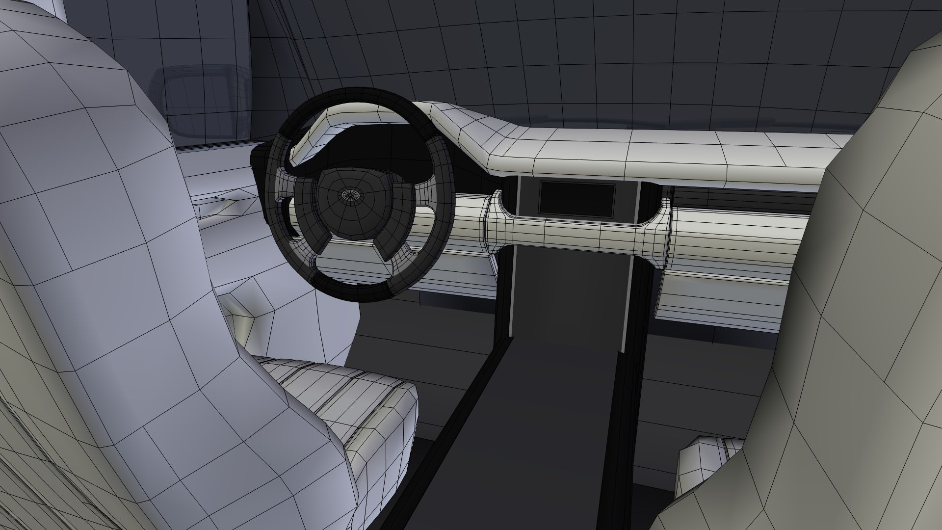 Range Rover Vogue Low-poly 3D model_8