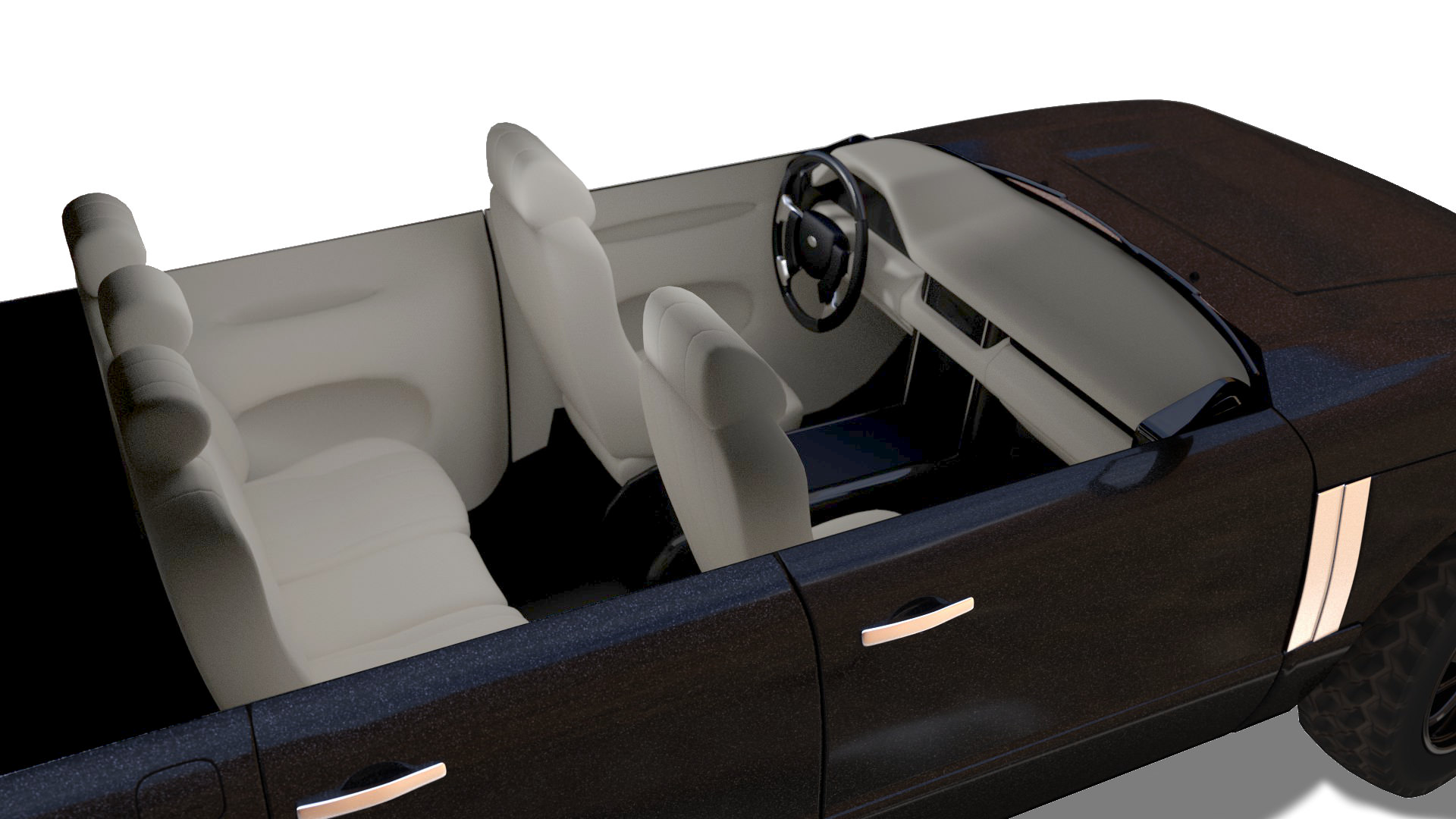 Range Rover Vogue Low-poly 3D model_1