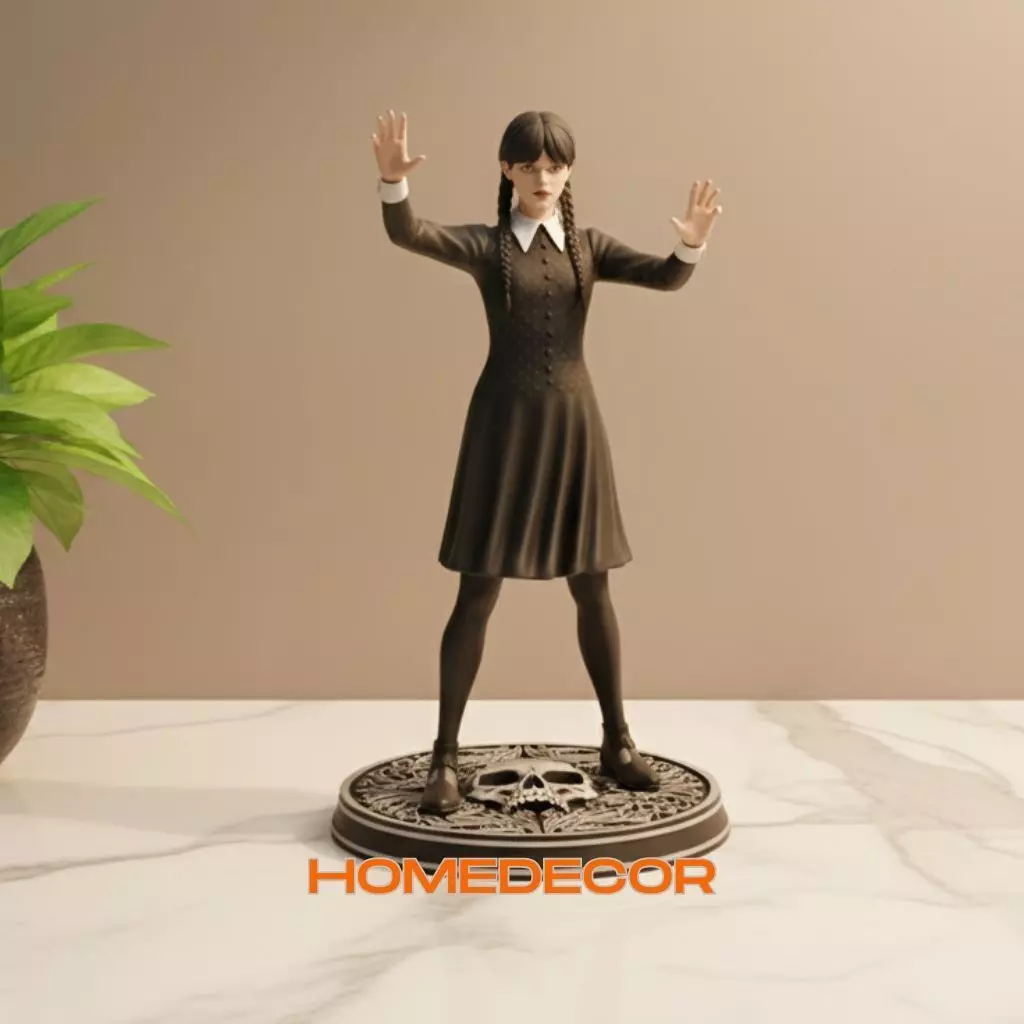 Wednesday 3D print model_0