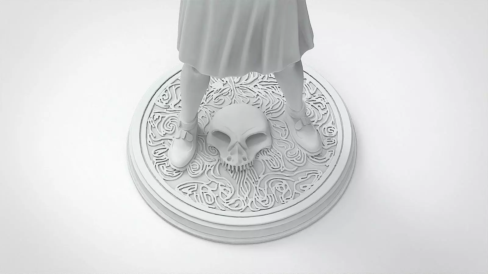Wednesday 3D print model_5