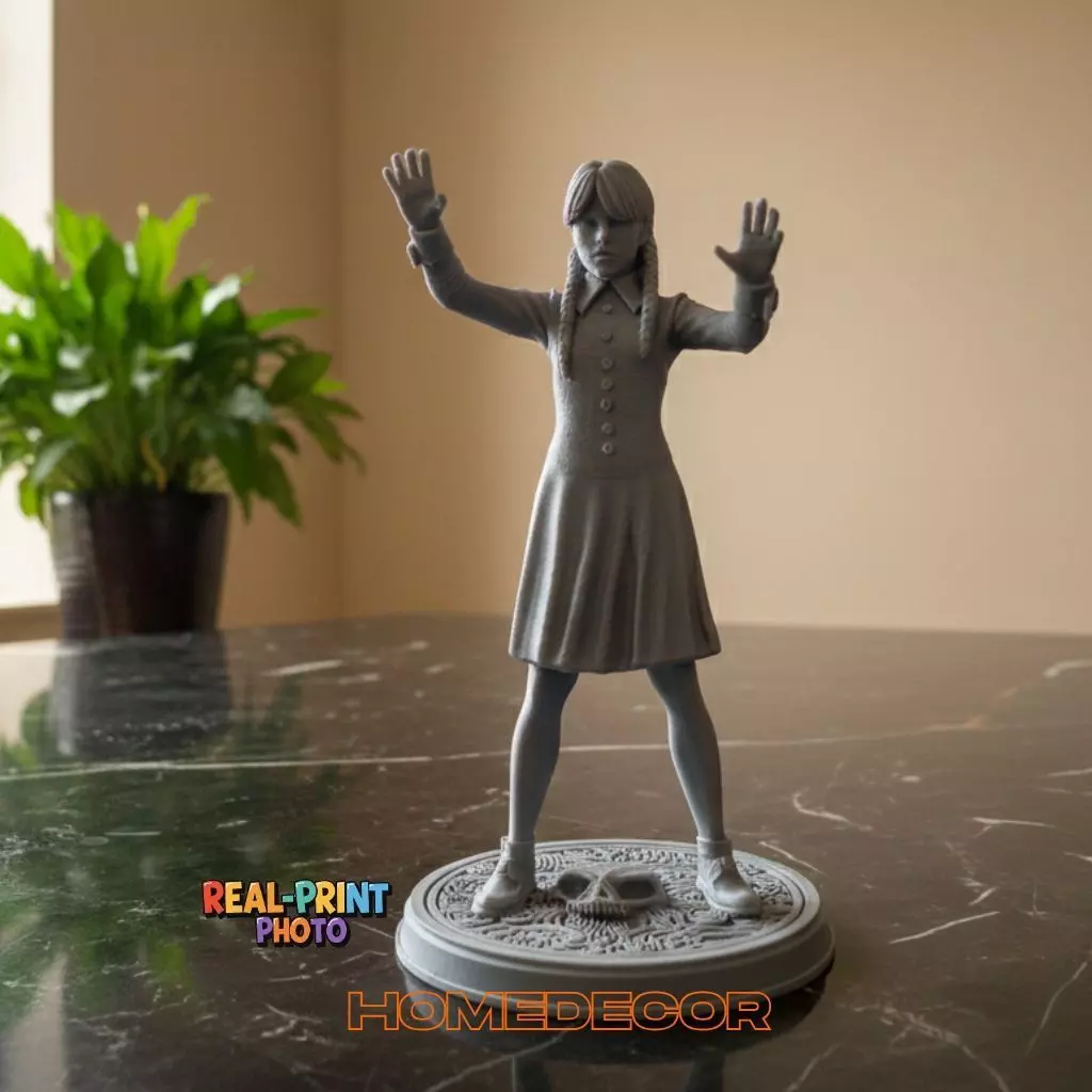 Wednesday 3D print model_2