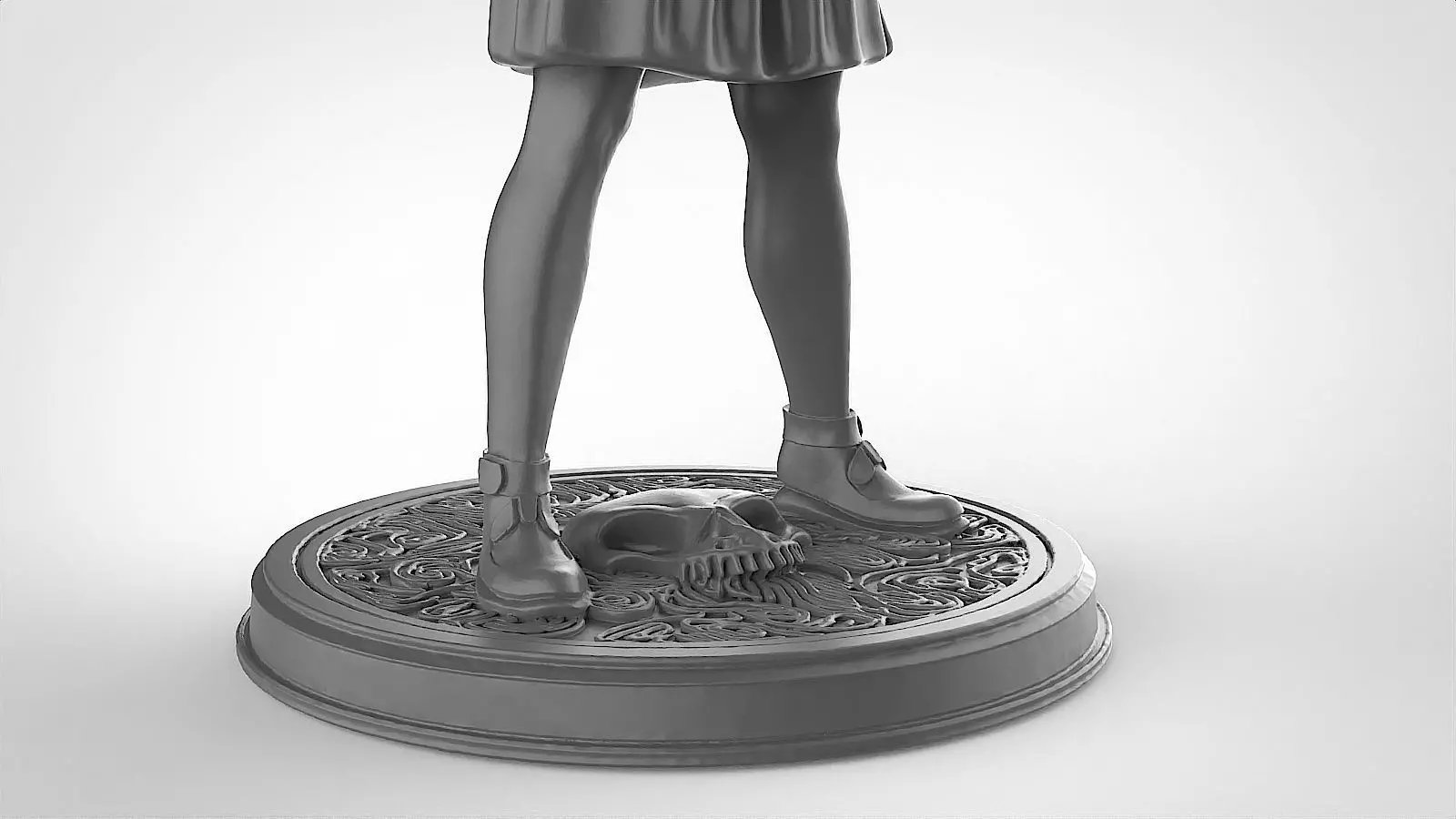 Wednesday 3D print model_12