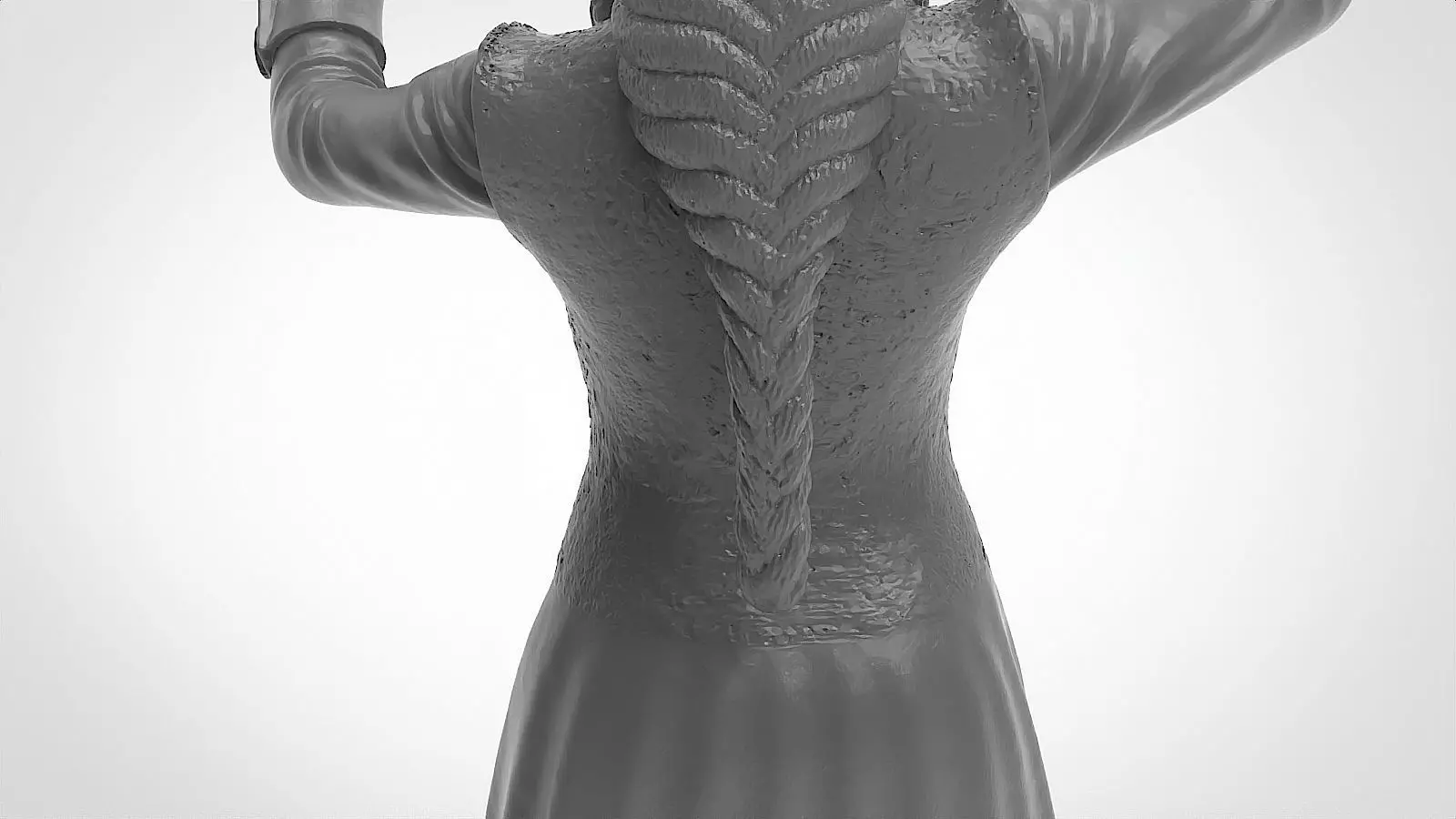 Wednesday 3D print model_7