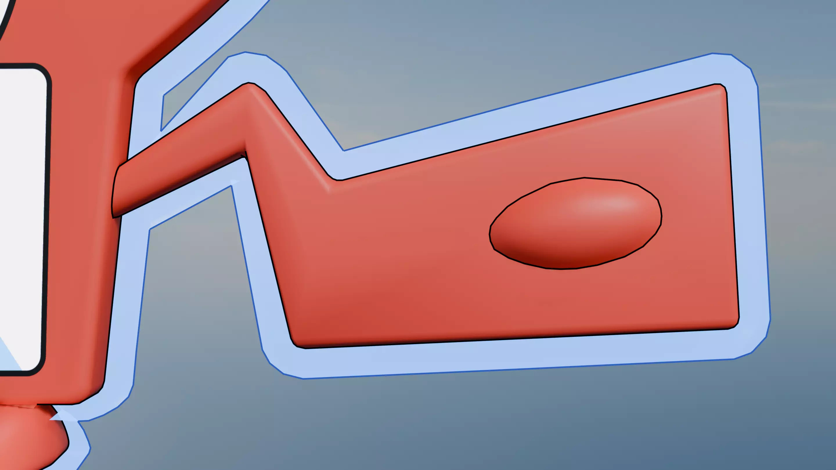 Pokemon Rotomdex Low-poly 3D model_7