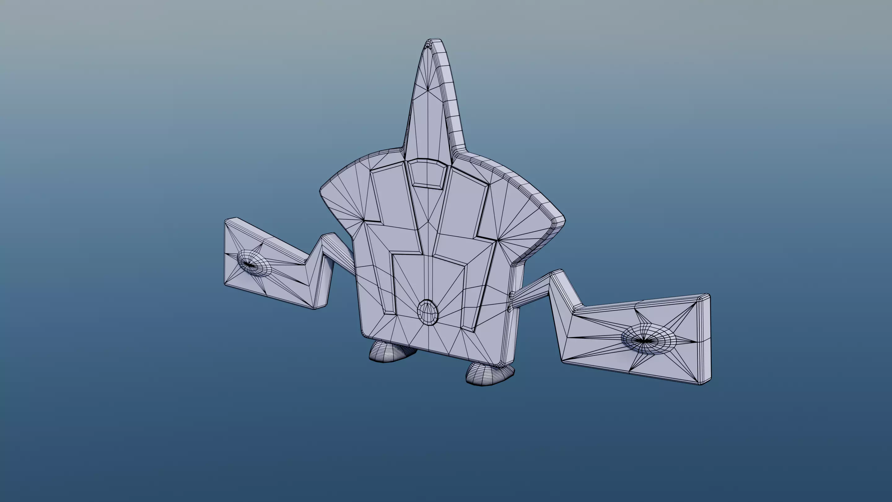 Pokemon Rotomdex Low-poly 3D model_5