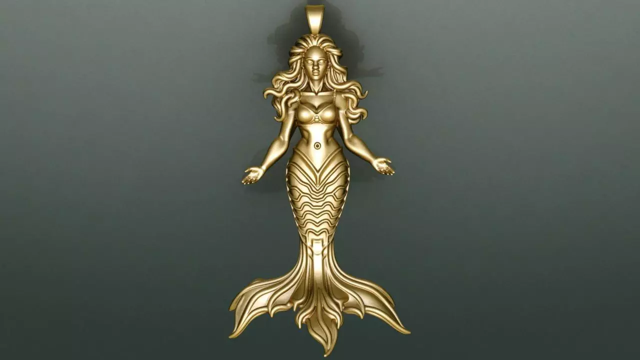 Mermaid 3 3D print model_0