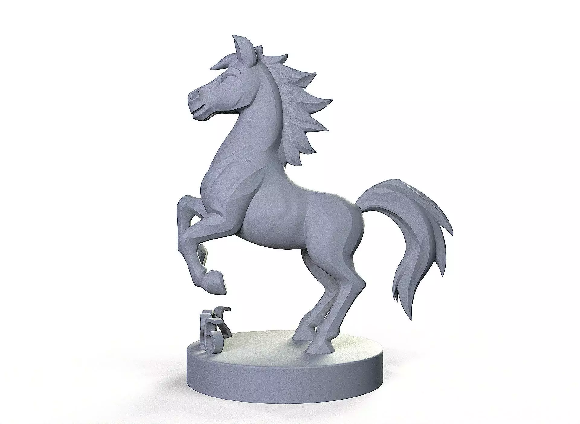 Horse New Year 2026 3D print model_2