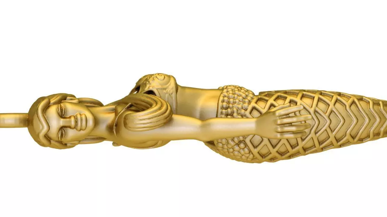 Mermaid 5 3D print model_3