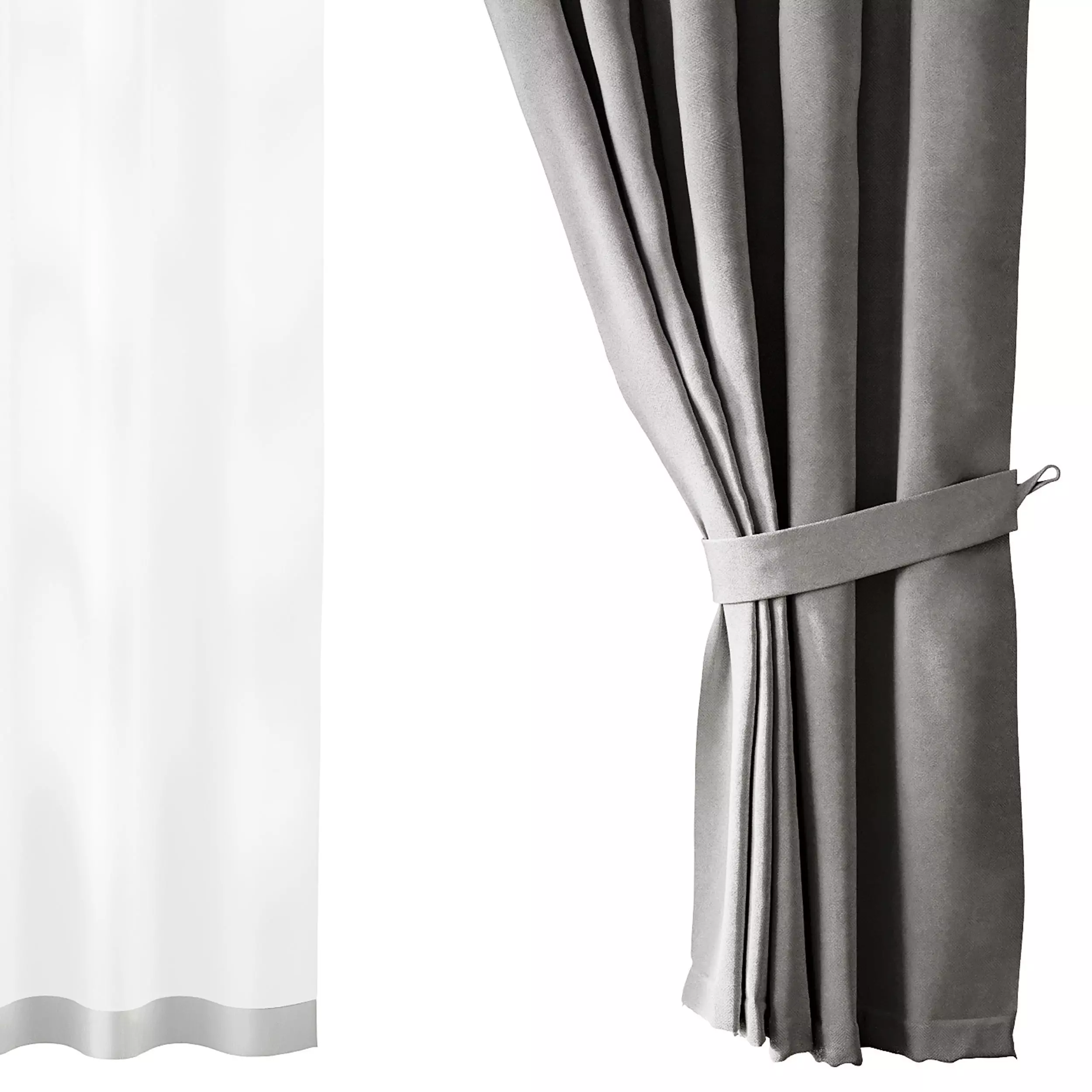 Curtains 03 3D model_12