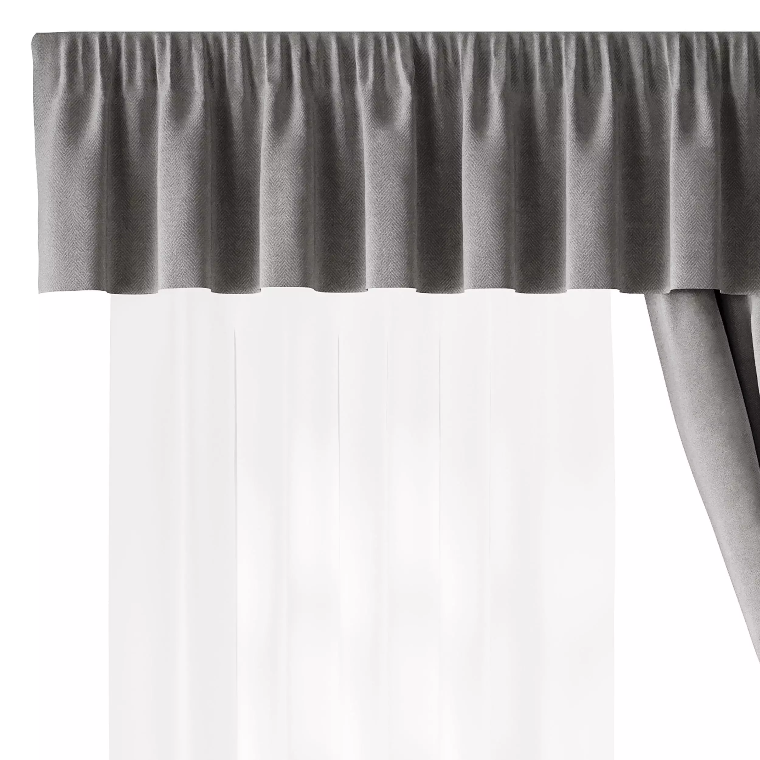 Curtains 03 3D model_10