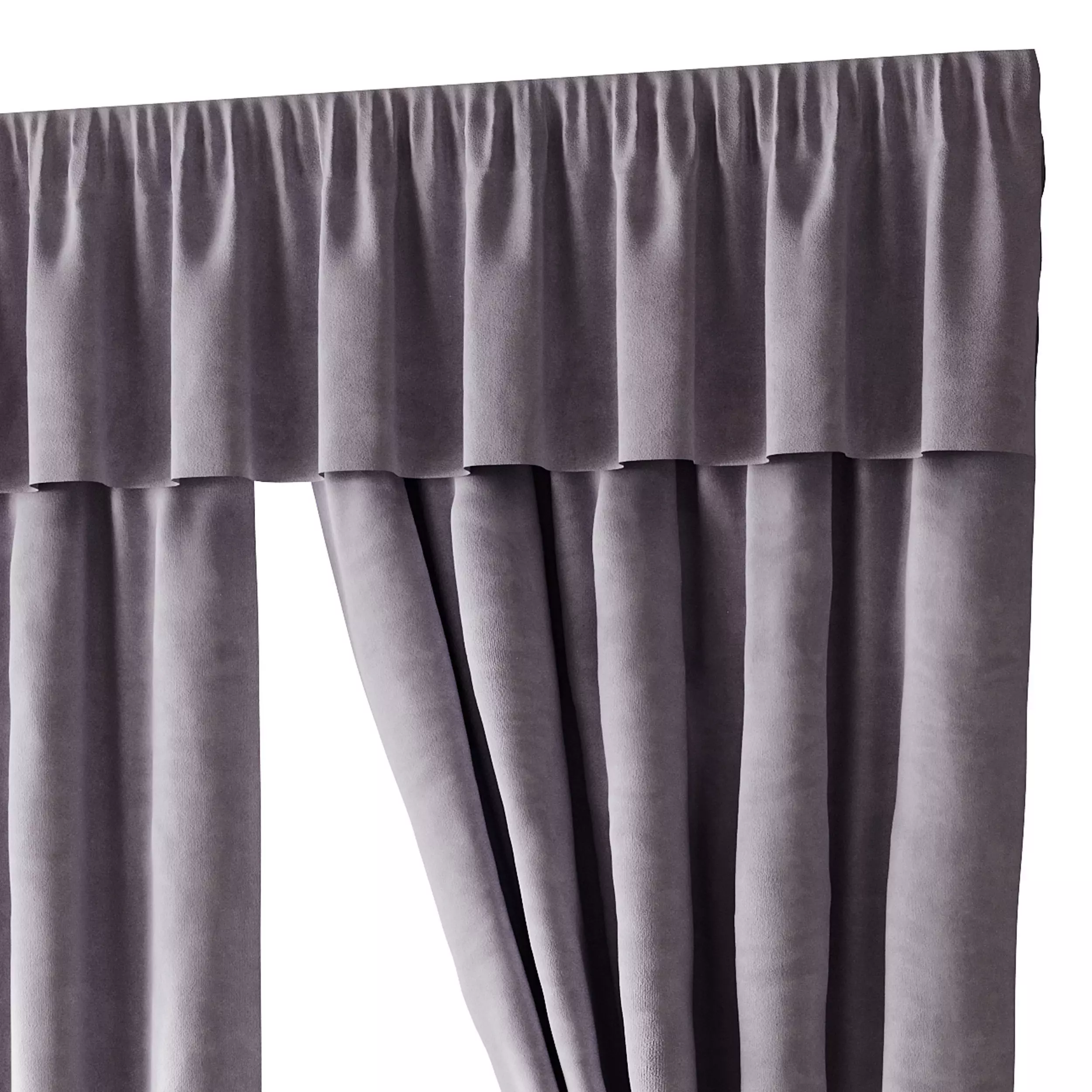 Curtains 03 3D model_9