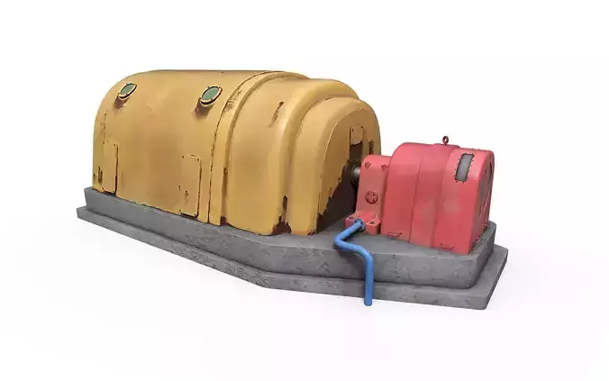 Industrial power plant